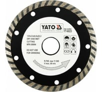Отрезной алм. диск YATO TURBO универ. 125мм YT-6023 36686023 092 1