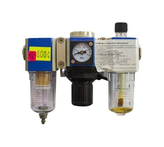 Блок подготовки воздуха mini (1/4"; 0-10 bar) Forsage 8004 F-GCS200-08 1