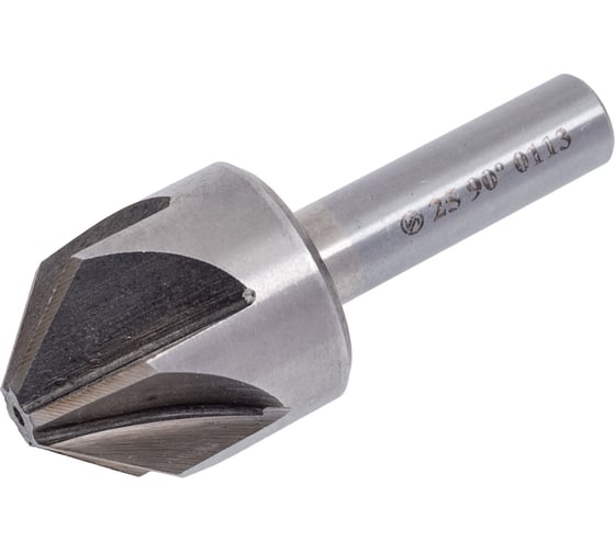 Зенковка коническая 90 градусов (25х29х65 мм; ц/х 10 мм; Р6М5; тип 6) ИНСТУЛС 00001254061 1