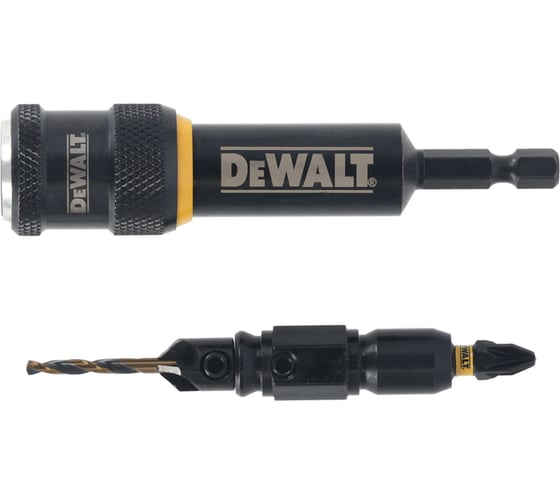Быстросменный узел DEWALT Flip&Drive DT70787: бита PZ2, 25 мм + пилотное сверло с зенкером, 2.77 мм DT70787-QZ 1