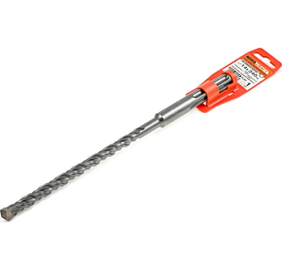 Бур по бетону для больших нагрузок (14x340 мм; SDS-max) NOVOCRAFT NCSMAX140340 1