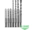 Набор буров D.BOR SDS-plus 2C PLUS, 7 шт (5/6/8х110, 6/8/10/12х160), 2-cutting D-2PSET071-0512 3