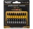 Набор торсионных магнитных бит WURZ 50мм, PH1,PH2(2),PH3,PZ1,PZ2,PZ3,T30,SL5.5,H4, 10шт/бл 4201PC 3