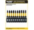 Набор торсионных магнитных бит WURZ 50мм, PH1,PH2(2),PH3,PZ1,PZ2,PZ3,T30,SL5.5,H4, 10шт/бл 4201PC 5
