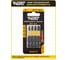 Набор торсионных магнитных бит WURZ 50мм, TORX (T10,T20,T25,T30), 4шт/бл 4268 5