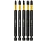 Набор торсионных магнитных бит WURZ 100мм, (PH1,PH2,PZ1,PZ2,PZ3), 5шт/упак 4264 2