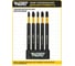 Набор торсионных магнитных бит WURZ 100мм, (PH1,PH2,PZ1,PZ2,PZ3), 5шт/упак 4264 5