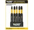 Набор торсионных магнитных бит WURZ 70мм, (PH1,PH2,PZ1,PZ2,PZ3), 5шт/упак 4263 5