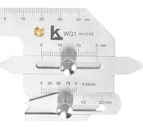 Шаблон сварщика КАЛИБРОН WG 1 (ГРСИ №96115-25) 1160762