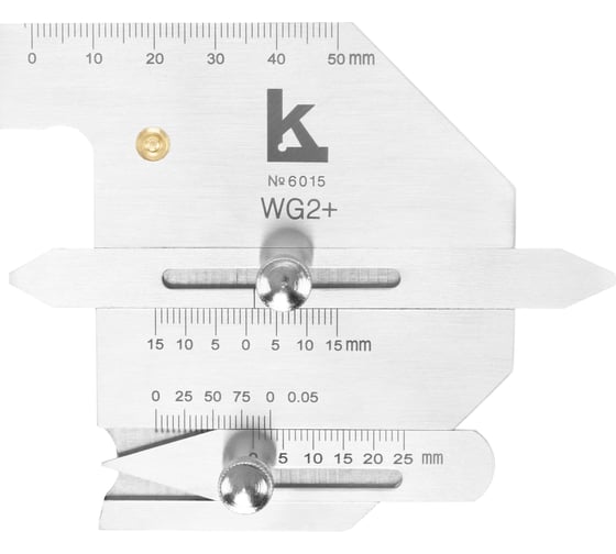 Шаблон сварщика КАЛИБРОН WG 2+ (ГРСИ №96115-25) 1160763 1
