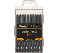 Бита магнитная WURZ PZ3, 90мм, 10шт/бокс 3140