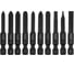 Набор магнитных бит WURZ 50мм, PH1,PH2(2),PH3,PZ1,PZ2,PZ3,SL5,SL6,H4, 10шт/бл 4200PC 3