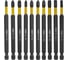 Набор торсионных магнитных бит WURZ 100мм, PH1,PH2(2),PH3,PZ1,PZ2,PZ3,T30,SL5.5,H4, 10шт/бокс 3288 3