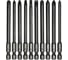 Набор магнитных бит WURZ 90мм, PH1,PH2(2),PH3,PZ1,PZ2,PZ3,SL5,SL6,H4, 10шт/бокс 3188 3