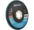 Круг лепестковый торцевой Abraforce Blue 125*22 Zn 40 Flat (10шт) AFBL125ZA04058F 1