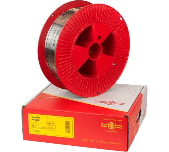 Сварочная проволока CASTOLIN CastoMag 45503 S (ER308LSi) 1.2мм, 15кг 71105051 1