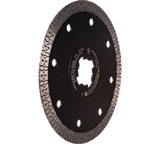 Диск алмазный по керамограниту OSBORN F5 Ceraspeed (125x1.2 мм; X-Lock) DRONCO 4925514102