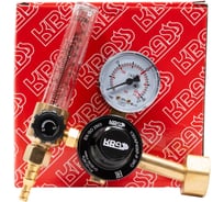 Регулятор расхода газа для углекислоты и аргона KRASS У30/АР40КР-Р ЭКО 2-х ступенчатый с ротаметром - 15/- МПа, вх. G3/4, вых. М16х1.5, 30/40 л/мин ПОВЕРЕННЫЙ 2133513PV