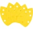 Лист шлифовальный на бумажной основе Свое Ремесло Amber 98х140мм 6отв., Р40 (упак 25шт) АМ187632 1