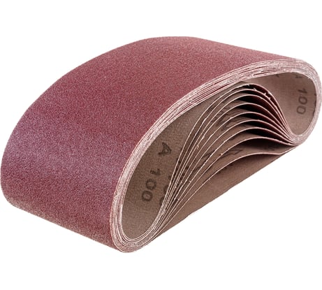 Лента абразивная бесконечная (10 шт; 100x610 мм; Р100; тканевая) Orientcraft OCE100610100