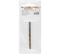 Сверло по металлу среднее (5х86х52 мм; M2; нитридтитановое покрытие; DIN 338) NOVOCRAFT T3380501