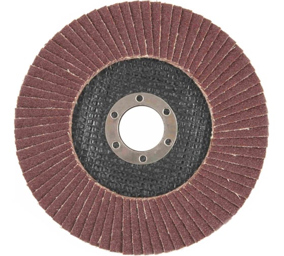 Диск лепестковый торцевой по металлу (10 шт; 125x22.2 мм; P24) Orientcraft OCF1252224