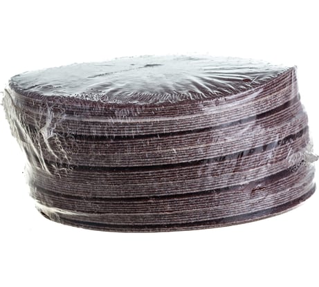 Круг шлифовальный на липучке (50 шт; 125 мм; P80; без отверстий) Orientcraft OCV125222P80