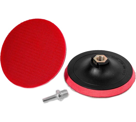 Диск опорный на липучке (125 мм; толщина 6 мм; М14) Orientcraft 501-02 OCPBPVA12502