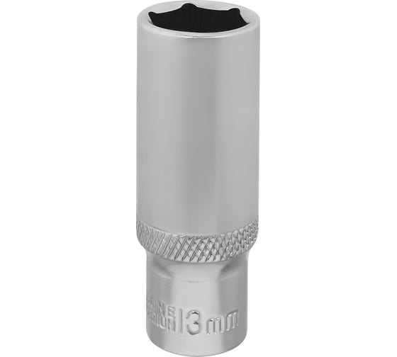 Головка глубокая 6-гранная Rockforce 13мм, 1/4 (к-т 10шт) RF LIGHT-5255013/к-т 10шт/(63143) 1