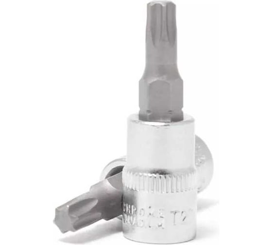 Головка бита торкс Forsage T25 1/4 (к-т 15шт) F-3263225/к-т 15шт/(63171) 1