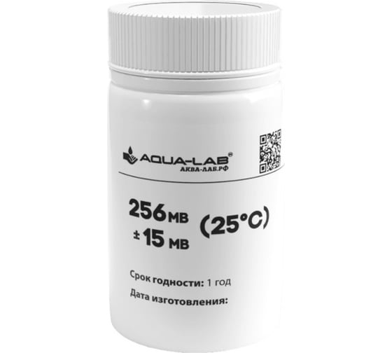 Раствор калибровочный для калибровки электродов ОВП (55 мл; 256 мВ) AQUA-LAB-ORP256MV-55