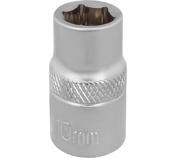 Головка 6-гранная Rockforce 10мм, 3/8 (к-т 10шт) RF LIGHT-53510/к-т 10шт/(63131) 1