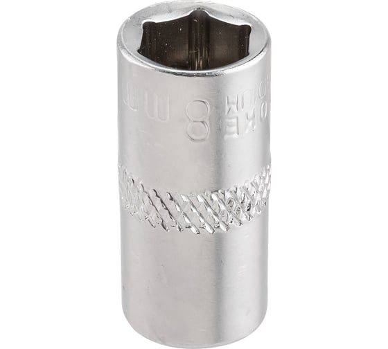 Головка 6-гранная Rockforce 8мм, 1/4 (к-т 40шт) RF LIGHT-52508/к-т 40шт/(63190) 1