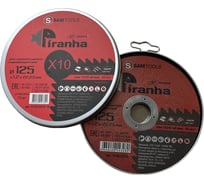 Диск отрезной по металлу и нержавеющей стали SAMGRUPP 125х1.2х22.23 T41 Z60T BF PIRANHA XP 600 шт SAMC-019312512-600