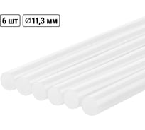 Стержни клеевые универсальные Алмаз (6 шт; 11.3х200 мм) TDM ELECTRIC SQ1024-0203