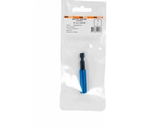 Адаптер для бит магнитный (60 мм; 1/4; синий; алюминий) Novocraft BH060AB14001