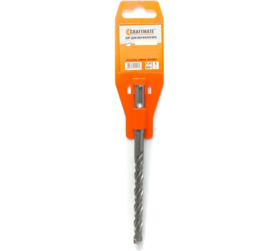 Бур по бетону FLaT (22х210 мм; SDS-plus) для перфоратора NOVOCRAFT CM222101 1