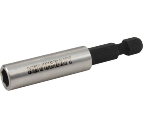 Адаптер магнитный для бит (75 мм; 1/4) NOVOCRAFT BH075SS14001
