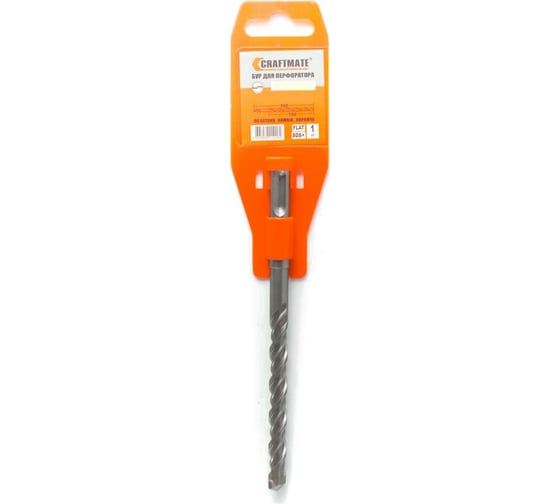 Бур по бетону FLaT (11х160 мм; SDS-plus) для перфоратора NOVOCRAFT CM111601 1