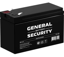 Аккумулятор для ИБП General Security GSL7.2-12 12В, 7.2 Ач УТ-00001396 20034508