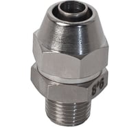 Фитинг латунный компрессионный NBPT SM-S0806-03, 1шт 74361