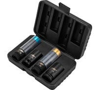 Набор головок JBC 4 предмета (17, 19мм (6гр.), 17, 19мм (сорв.гр.) JBC-4035D(66174)