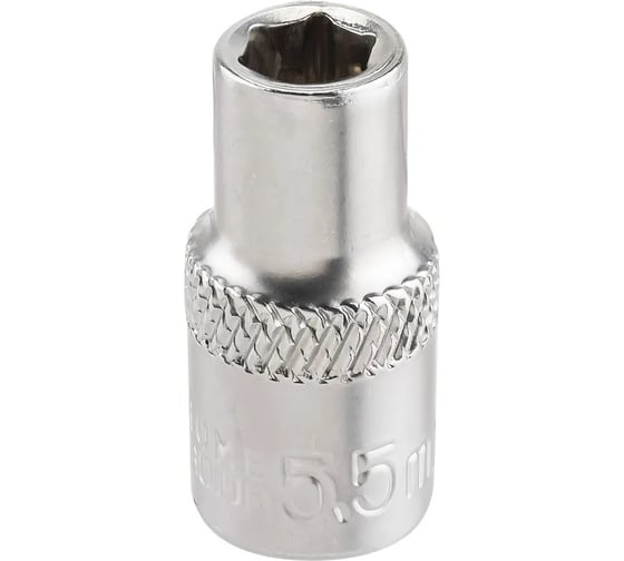Головка 6-гранная Rockforce 5.5 мм, 1/4 (к-т 30шт) RF LIGHT-525055/к-т 30шт/(63185) 1
