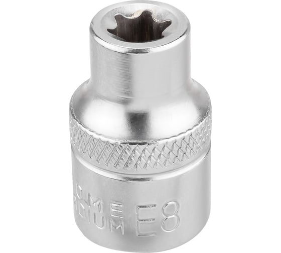 Головка Е-профиль Rockforce E8 3/8 (к-т 10шт) RF LIGHT-53608/к-т 10шт/(63136) 1