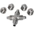 Фитинг латунный компрессионный NBPT SM-Z0806-0, 1шт 74187 3