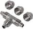 Фитинг латунный компрессионный NBPT SM-T1065-0, 1шт 74101 2