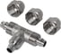 Фитинг латунный компрессионный NBPT SM-T0806-0, 1шт 74095 2
