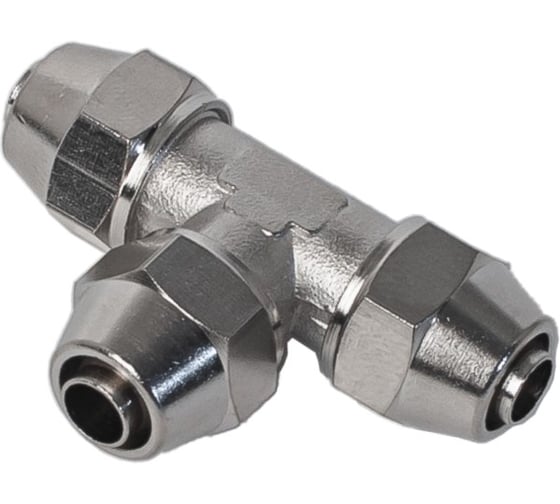 Фитинг латунный компрессионный NBPT SM-T0805-0, 1шт 74088 1