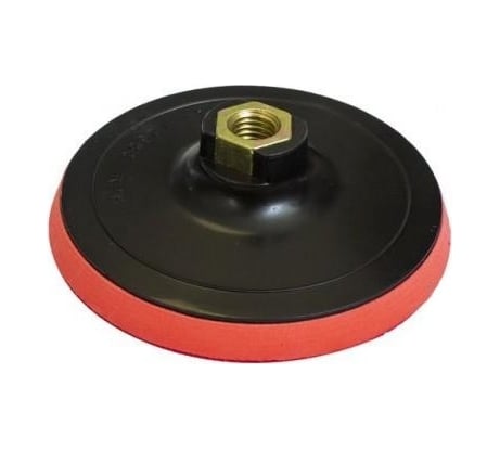 Тарелка опорная с Velcro фиксацией для УШМ (115 мм;  М14) Forsage 49666 F-PSD115E