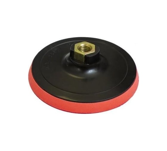 Тарелка опорная с Velcro фиксацией для УШМ (125 мм;  М14) Forsage 49668 F-PSD125E 1